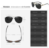 Aviator Polarized Sunglasses for Men and Women,UV Protection Oversize Eyewear,Sports Sunglasses