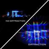 Diffraction 3D Rainbow Fireworks Prism Effect Glasses