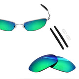 Anti-salt Polarized Replacement Lenses & Sock Kit for Oakley Whisker