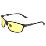 Mens Polarized Sunglasses - with Yellow Lens for Driving Golf Fishing Traning.