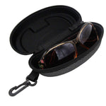 Sport Portable Travel Zipper Sunglasses/Eyesglasses Hard Case Box Bag With Hook