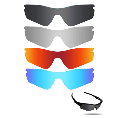 Anti-saltwater Replacement Lenses for Oakley Radar Path Sunglasses 4 Pairs Pack
