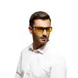 HD Night Vision Glasses for Driving - Premium Polarized Yellow Lens Suitable for Men and Women