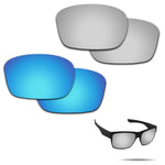 Anti-saltwater Polarized Replacement Lenses for Oakley Sliver 2 Pairs Pack