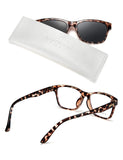 Optical glasses Frame with Magnetic Polarized Reflective Sunglasses Clips