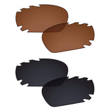 Replacement Lenses for Oakley Racing Jacket/Jawbone Vented Sunglasses - Multiple Choices