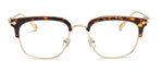 Unisex Vintage Classic Metal Glasses Frame With Clear Lenses
