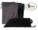5X microfiber sunglasses glasses gadgets cleaning & storage pouch