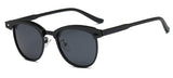 Semi Rimless Retro Polarized Sunglasses Women Men Brand Sun Glasses