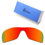 100% Precise-Fit Replacement Sunglass Lenses for Oakley Batwolf