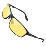 Night Driving Glasses,Polarized HD Yellow Lens Safety Glasses
