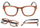 READING GLASSES 4 pack Professor Vintage Style Readers