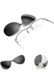 Polarized Clip-on Sunglasses Lens over Prescription Glasses for Men and Women's Outdoor Driving Fishing Cycling