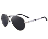 Men HD Polarized Sunglasses Aluminum Magnesium Driving Sun Glasses S8285