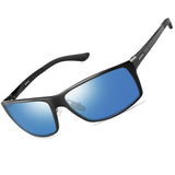 SOXICK Polarized Sunglasses for Men Women - Adjustable Metal Frame Driving Glassses (FDA Approved)