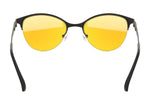 UV Protection,Anti Blue Rays,Reduce Eyestrain,Cat-eye Half-Rim Computer Reading Glasses