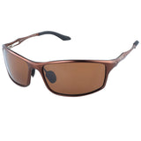 Polarized Sports Sunglasses For Men UV400 Metal Men's Fashion Retro Wayfarer Driving Sunglasses 8201