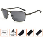 Bifocal Sunglasses for Men Outdoor Sun Readers UV400 Protection