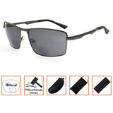 Bifocal Sunglasses for Men Outdoor Sun Readers UV400 Protection