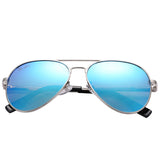 Small Polarized Aviator Sunglasses for Adult Small Face and Junior,52mm