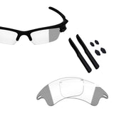 Anti-salt Polarized Replacement Lenses & Sock Kit for Oakley Fast Jacket XL
