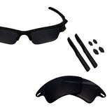 Anti-salt Polarized Replacement Lenses & Sock Kit for Oakley Fast Jacket XL