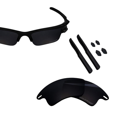 Anti-salt Polarized Replacement Lenses & Sock Kit for Oakley Fast Jacket XL