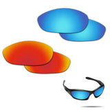 Anti-saltwater Polarized Replacement Lenses for Oakley Monster Dog 2 Pairs Pack