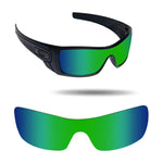 Anti-Saltwater Replacement Lenses for Oakley Batwolf Sunglasses - Various Colors