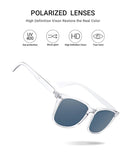 Classic Wayfarer Polarized Sunglasses for Womens Mens UV 400 Protection