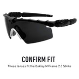 Replacement Lenses for Oakley M Frame 2.0 Strike