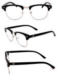 Womens Mens Horned Rim Wayfarer Glasses Frame Nerd Eyeglasses