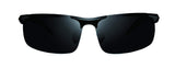 Sunglass-Womens&mens Fashion-PolarizedLens-Black Frame/Black Lens