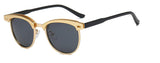 Semi Rimless Retro Polarized Sunglasses Women Men Brand Sun Glasses