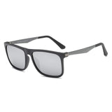 Men Retro Square Polarized Wayfarer Aluminum Sunglasses RP306