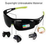 P05 Polarized Sports Sunglasses with Unbreakable Frame for Biking Fishing Running Driving Golf Baseball