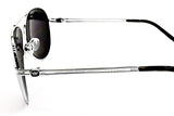 T011-pc Triple Crown Metal Aviator Pilot Sunglasses