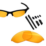 Anti-salt Polarized Replacement Lenses & Sock Kit for Oakley Half Jacket