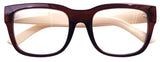 Nerd Geek Retro Eye Glasses Clear Lens Classic Oversized Square Horn Rim Spectacles