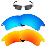 Replacement Lenses Different Colors for Oakley Fast Jacket XL Sunglass Polarized Pack of 2