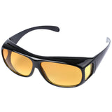 HD Night Vision Wraparounds Wrap Around Driving Glasses