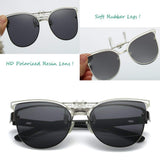 Clip-on Sunglasses For Women New Design Polarized Fashion Sunglasses - 1 Piece