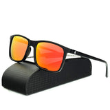 Unisex Rectangular Polarized sunglasses for men women Driving Fishing