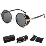 Steampunk Vintage Retro Sunglasses Metal Circle Frame