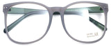 Oversized Big Round Horn Rimmed Eye Glasses Clear Lens Oval Frame Non Prescription