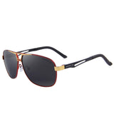 HD Polarized Sunglasses Men's Rectangle Driving Sun glasses S8758