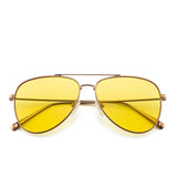 Classic Aviator Small Face Sunglasses For Women Men Metal Six Color Fashion 035