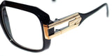 Men's Hip Hop GrandMaster Vintage 80s Retro 80's 623 Clear Lens Eye Glasses