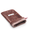 (3 PACK) Drawstring Velvet Eyeglasses Bag