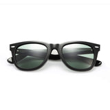 Wayfarer sunglasses for men polarized with MAZZUCCHELLI acetate frame,High-Definition lens ,UVA/UVB protection